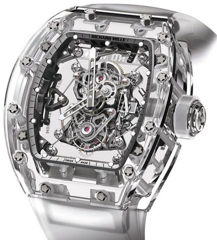 Review Richard Mille RM 56-02 Sapphire Replica watch
